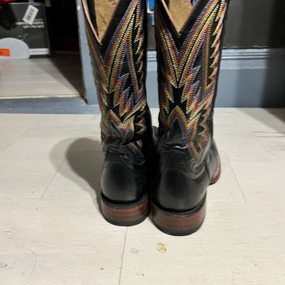 Ariet western square toe boots - Picture 3 of 5